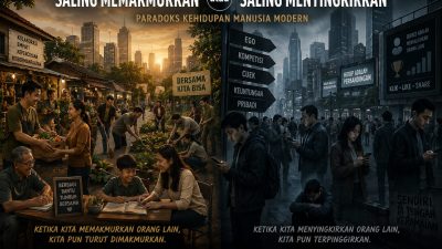 Saling Memakmurkan atau Saling Menyingkirkan: Paradoks Kehidupan Manusia Modern