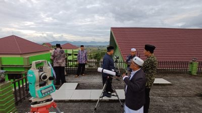 Tim Rukhyat Kota Bukittinggi Pantau Hilal Awal Zulhijjah 1447 H