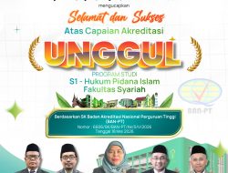 Prodi S1 HPI UIN Bukittinggi Berhasil Memperoleh Akreditasi Unggul