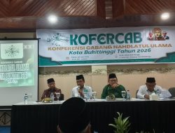 Konfercab PC NU Bukittinggi Ditunda, Forum Ninik Mamak Kader NU Bukittinggi : Terima kasih Kiyai Prof Ganefri dan Kiyai Azwandi R