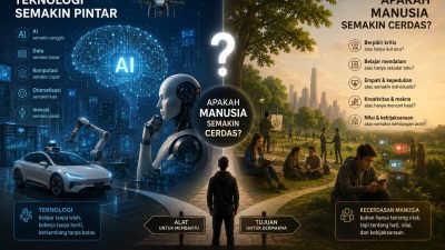 Teknologi Semakin Pintar, Apakah Manusia Semakin Cerdas?